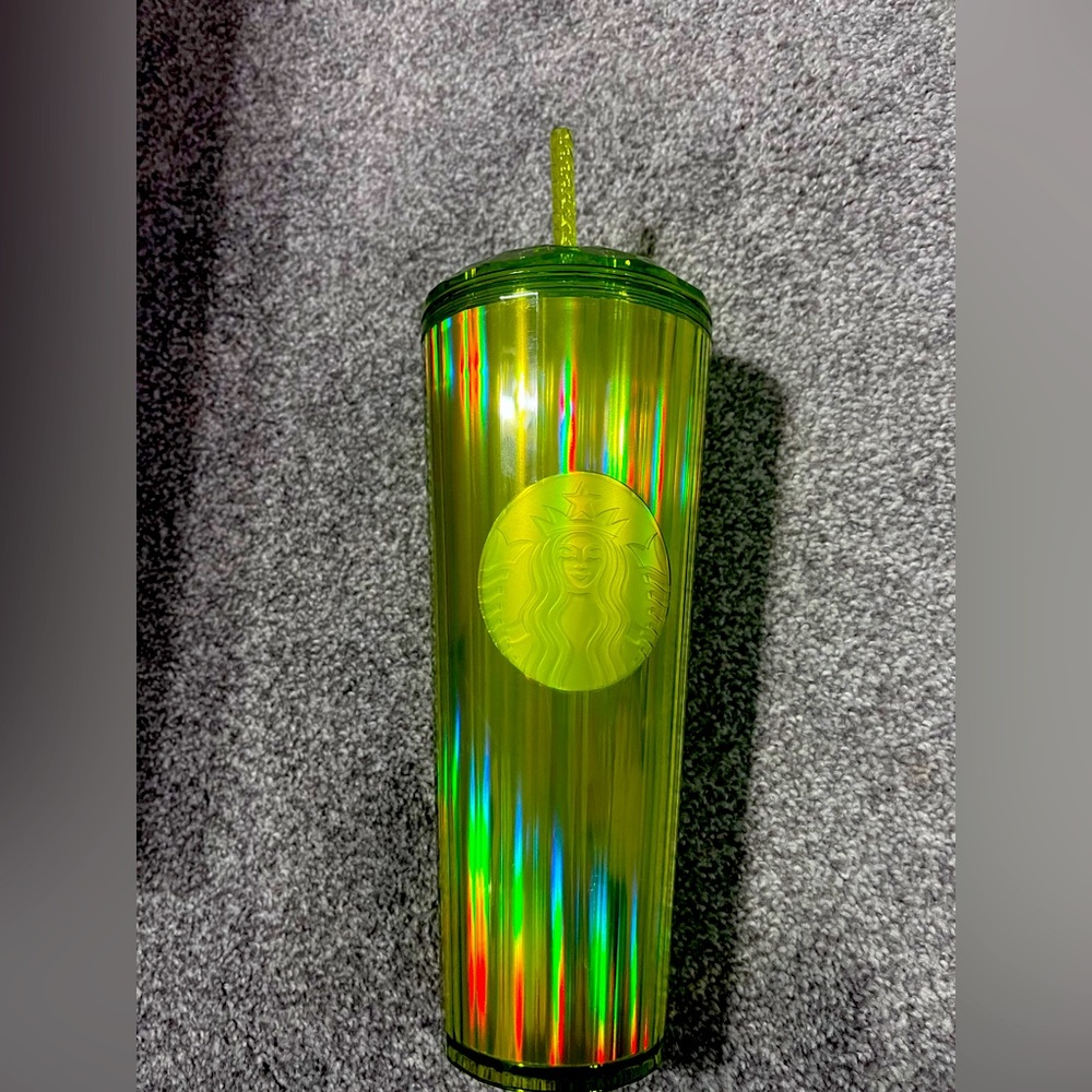 Starbucks Lime Kaleidoscope Cold Cup (24 oz)